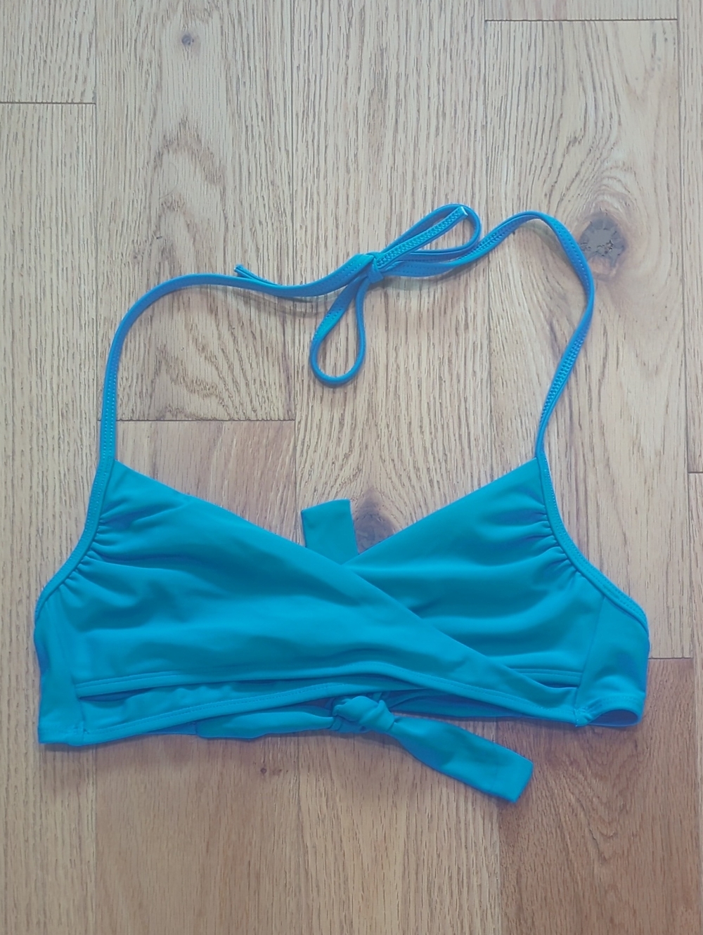 Body Glove. Sky Blue Twist-Tie Top. Size XS.
